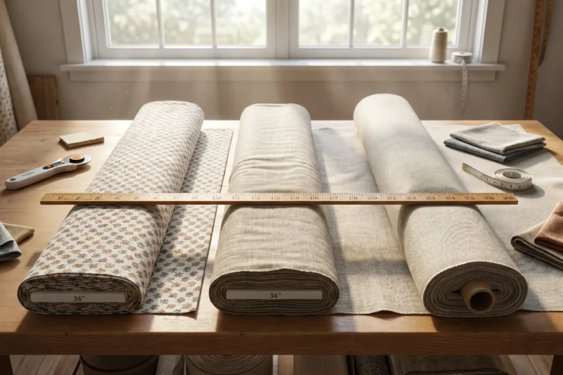 How Big Is Fabric by the Yard? Sizes, Widths & Easy Examples Guide