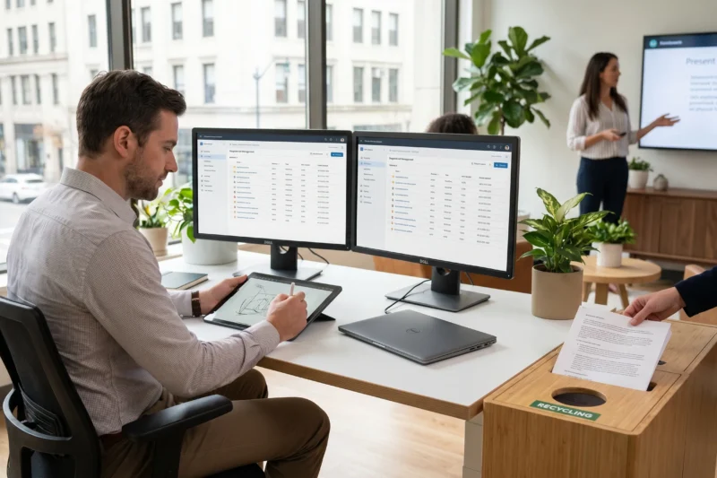 How Can We Reduce Paper Waste in the Office? 11 Smart Fixes Today