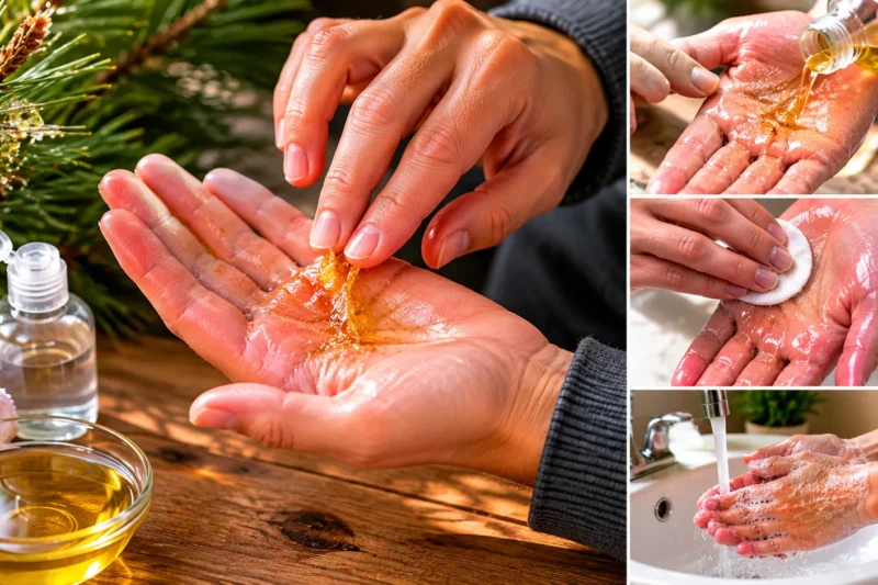 How to Get Pine Tree Sap Off Skin: Fast, Safe Methods That Work