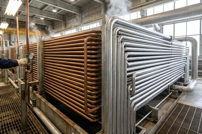 The Commonly Used Material of Pipe in Condenser Is Copper—But Not Always