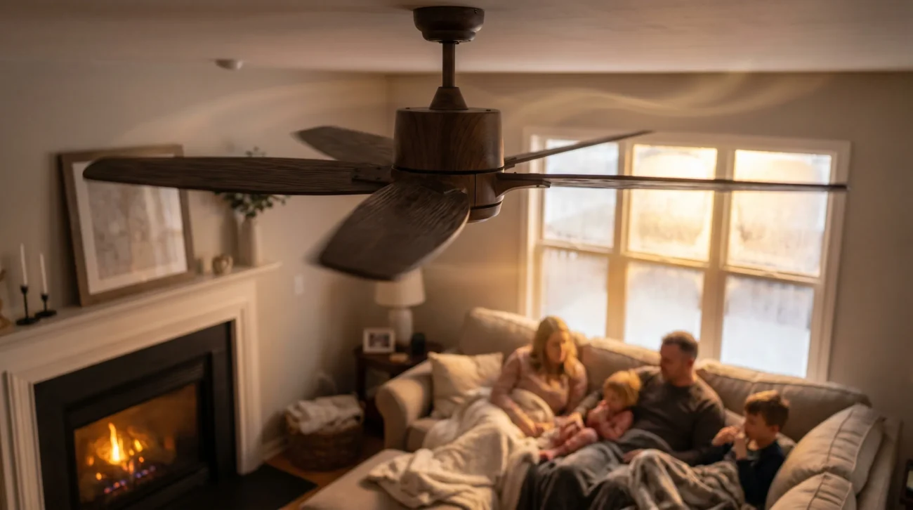 What Way Should the Ceiling Fan Turn in Winter