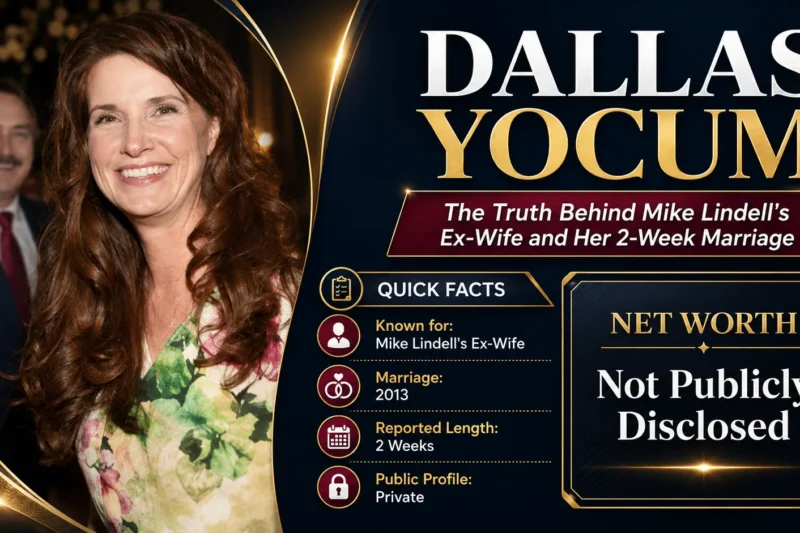 Dallas Yocum: The Truth Behind Mike Lindell’s Ex-Wife and Her 2-Week Marriage