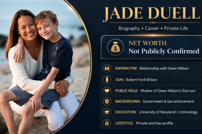 Jade Duell: Biography, Owen Wilson Relationship, Son, Career, and Private Life