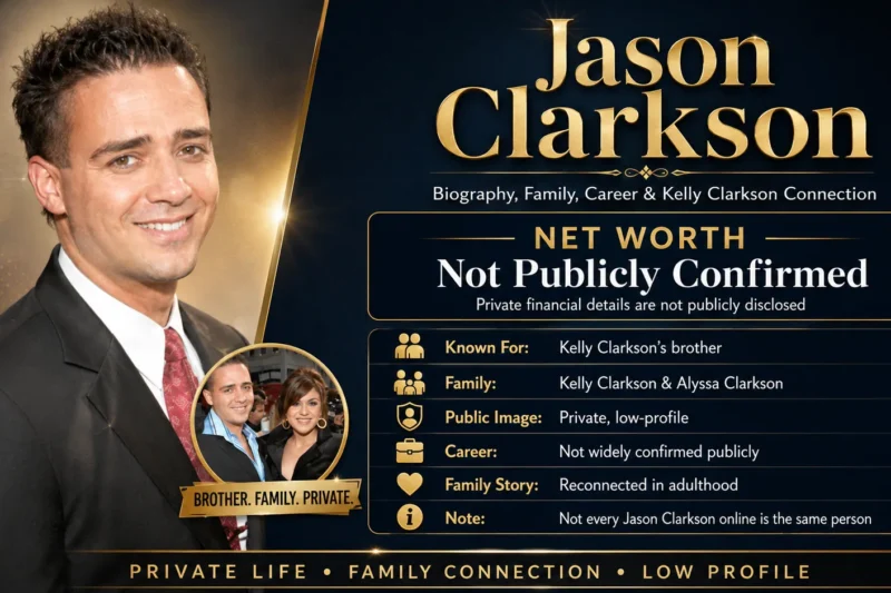 Jason Clarkson: Biography, Family, Career, and Kelly Clarkson Connection
