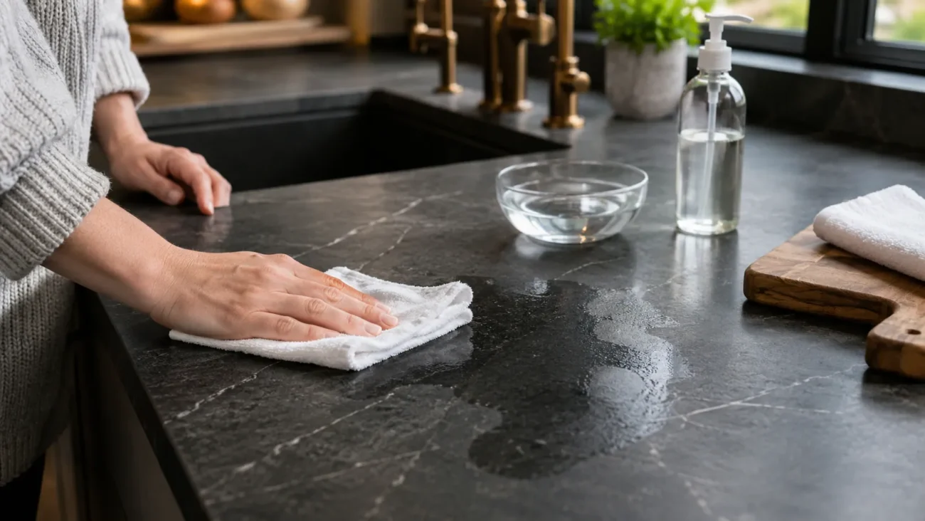 How to Clean Soapstone Countertops