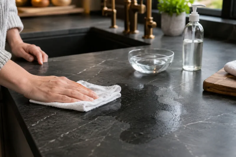How to Clean Soapstone Countertops (Without Ruining It)