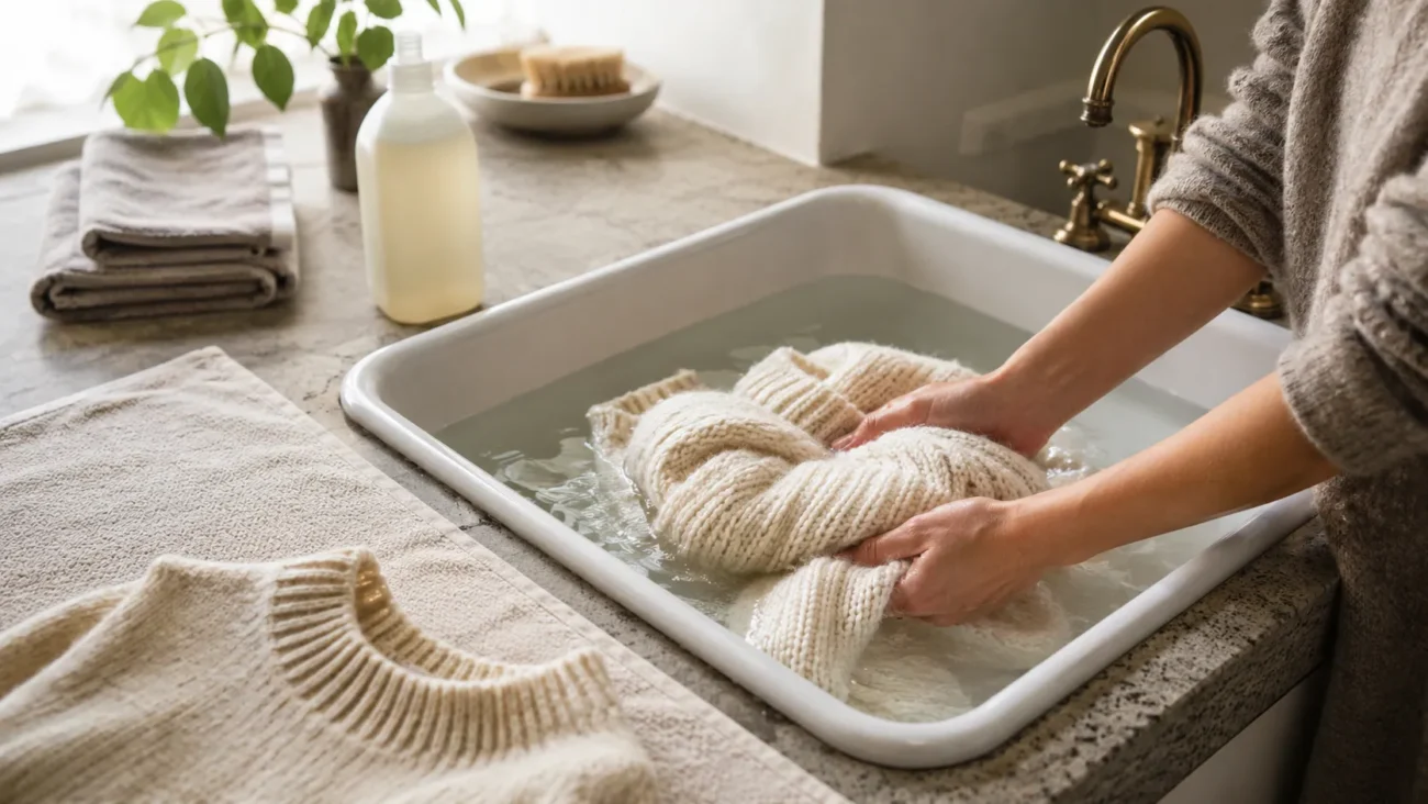 How to Wash a Wool Sweater