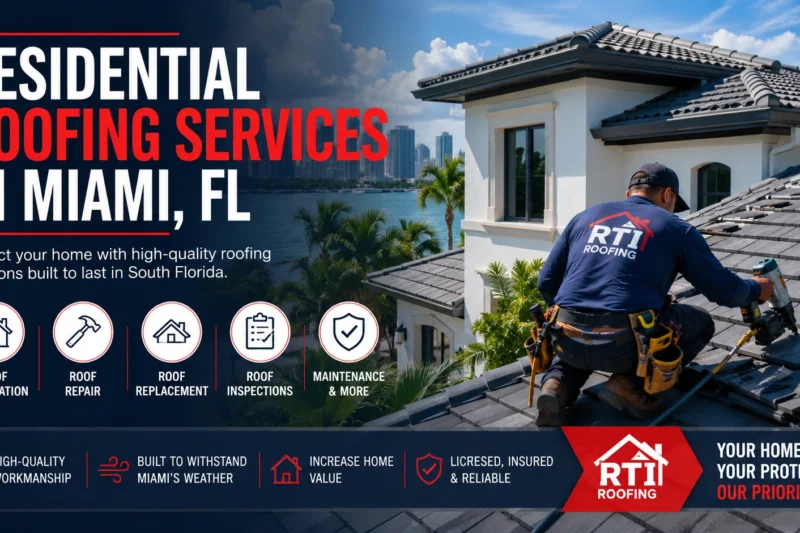 Residential Roofing Services in Miami, FL