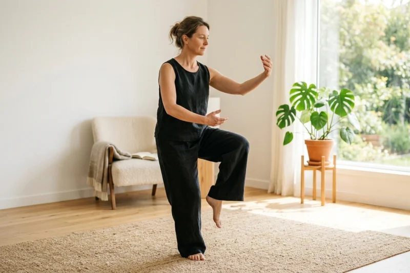 Tai Chi At Home: A Simple Weekly Routine For Balance, Mobility, And Stress Relief