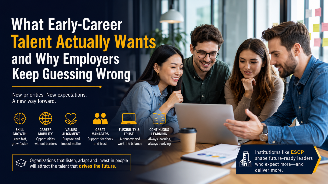 What Early-Career Talent Actually Wants and Why Employers Keep Guessing Wrong