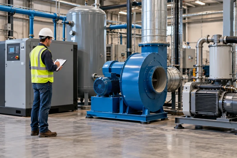 How to Choose the Right Industrial Air, Blower, and Vacuum Equipment
