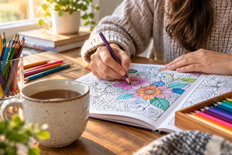 A Practical Guide to Creating a Short Coloring Routine for Calm, Focus, and Screen-Free Downtime